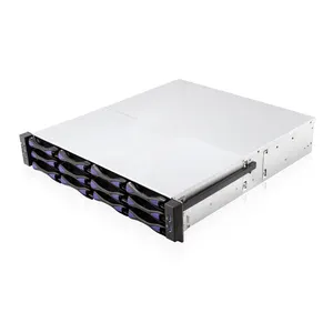 Casing Server ED212H48 2u dengan 12 HDD Tray Mini Server Case Bukan Intel Server
