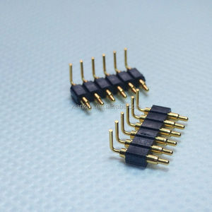 Góc bên phải kết nối POGO Pin uốn cong Pin mùa xuân nạp POGO Pin - Product Image 5