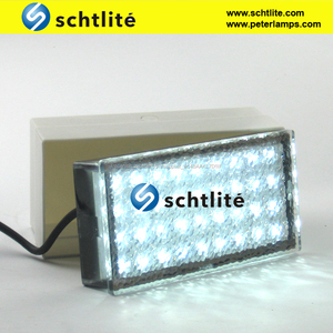 PIEDRA.J de Alta qulity CE 15x10 cm 8 "x 4" 2 W PC al aire libre LED solar ladrillo pavimentadora luz - Product Image 4