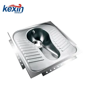 Toilet Manufacturer Modern Stainless Steel Squatting Pan Sanitary Wc Toilet