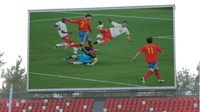 Tableau d'affichage LED pour stades sportifs en plein air TOPLED P10 P16