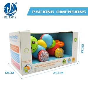 <span class=keywords><strong>Giocattolo</strong></span> Ecologico per Neonati Bemay, Adorabile <span class=keywords><strong>Bruco</strong></span> per Imparare a Gattonare con Colori Vivaci e Suoni - Product Image 6