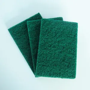 环保型抛光百洁布材料，绿色百洁布抹布