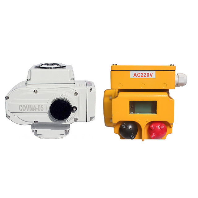 COVNA 90 Degree 12V / 24V DC Rotary Electric Actuator with Limit Switch for Ball Valve