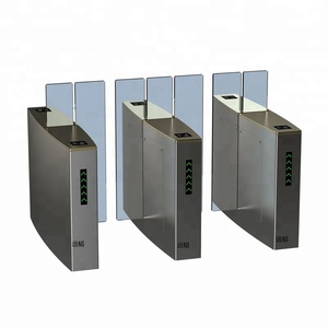 304 en acier inoxydable Verre Organique Mécanisme Rétractable Automatique porte systèmes <span class=keywords><strong>Passage</strong></span> Optique de Tourniquet de Barrière - Product Image 3