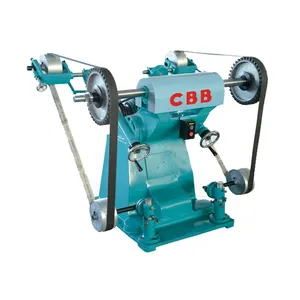 Surface treatment polishing equipment and abrasive belt grinding machine for faucet parts metal door handle foundry pieces