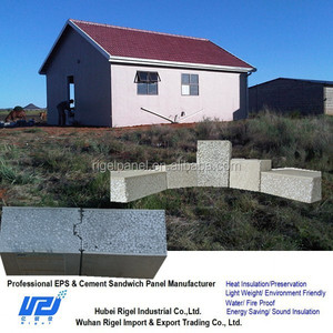 Trọng Lượng Nhẹ Gạch Của Bức Tường Phân Vùng Eps Xi Măng Tường - Product Image 2