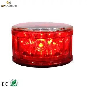 solar powered blinking led lights/portable solar led light with magnet /solar power led warning light