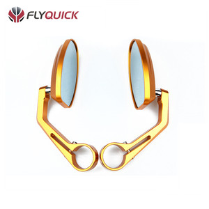 Gương Chiếu Hậu SF-005 FLYQUICK Cho Xe Mô Tô, Gương Chiếu Hậu Nhỏ CNC Có Tay Cầm Đảo Ngược Bằng Nhôm Phổ Biến - Product Image 4