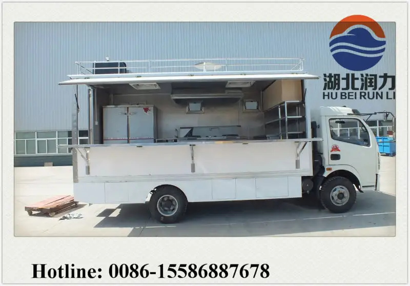 Quick seller! DFAC 4*2 driven fast food truck for sale