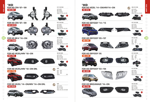 Paraurti anteriore della lampada della nebbia con luce di Segnale per <span class=keywords><strong>HONDA</strong></span> <span class=keywords><strong>CRV</strong></span> 2007-2009 anni - Product Image 3