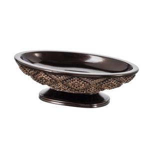 Polyresin accessori per il bagno di 4 Pezzi Bagno Set di Accessori, Include Decorativo Controsoffitto Dispenser di Sapone, Piatto, Tumbler, T - Product Image 2