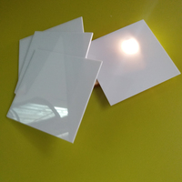 Feuille diffuseur en PVC rigide transparent givré, flexible, anti-rayures, écologique, haute résistance aux chocs, avec service de découpe pour éclairage LED