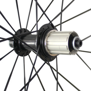 Ican למעלה איכות 40 מ"מ גלגלי אופניים צינורי פחם Cyclocross זוג גלגלים - Product Image 3