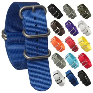 Cinturini per orologi economici 20mm 22mm cinturini per orologi in nylon accessori e parti per orologi di alta qualità