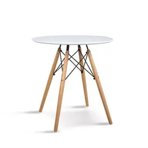 Tavolino moderno da studio semplice per mobili per la casa tavolo da pranzo nordico per soggiorno set tavolo da pranzo rotondo