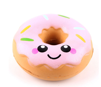Mskwee Sweet Donut Slow Rising Doughnut Squishy Dessert Squishy Toy 2018 Nouveau modèle de jouet Kawaii Doughnut Cadeau pour enfants Jouet anti-stress