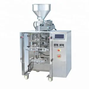 Automatic Factory liquid piston pump filler with form fill seal vertical packing machine