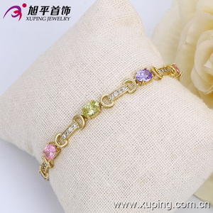 Xuping – bracelet porte-bonheur en or 14k pour femmes, 73612 - Product Image 3
