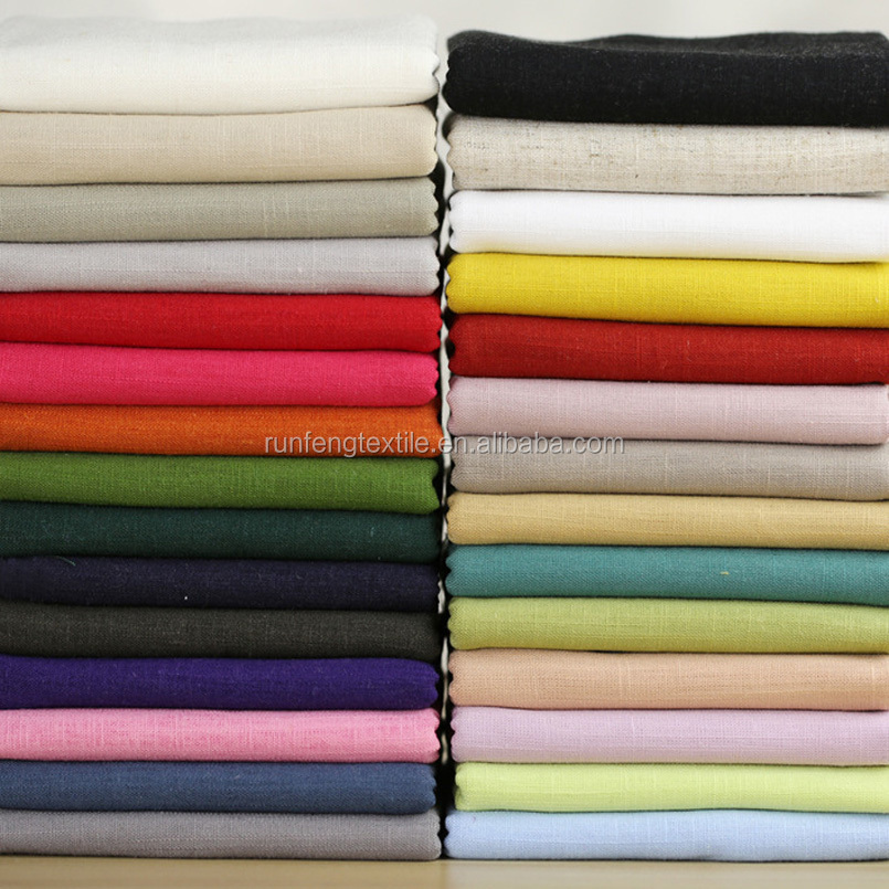 Harga Murah Kain Tekstil Tenun Polos Katun 65% Poliester 35%