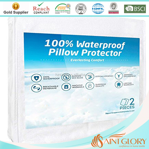 Bán Sỉ Vỏ Bọc Nhiều Lớp Tpu Chống Mạt Chống Bụi Có Khóa Kéo Bằng Cotton Chống Thấm Nước Vỏ Bọc Bảo Vệ Gối Giá Rẻ Màu Trắng Khách Sạn - Product Image 3