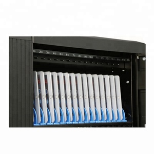 Chariot de recharge pour <span class=keywords><strong>Chromebook</strong></span> USB 2.0 à 16 unités avec prise en charge de la synchronisation multi-appareils, garantie de 3 ans pour l'école et l'utilisation éducative - Product Image 3
