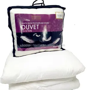 Big-OEM-Ordem-Serviço-Luxo Casal 2 Duvet Combinação Double Stitching White Duck Down Consolador