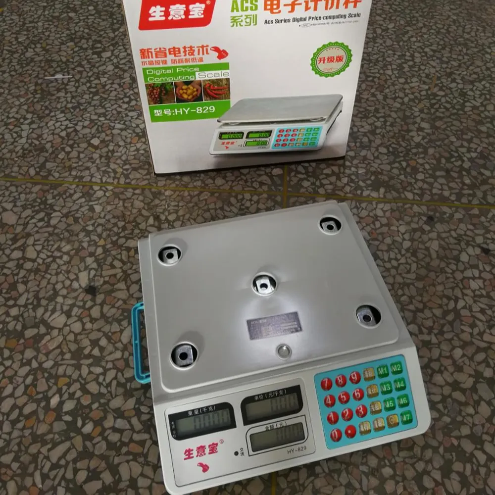 Acs 40kg Price Computing Digital Weighing Scale