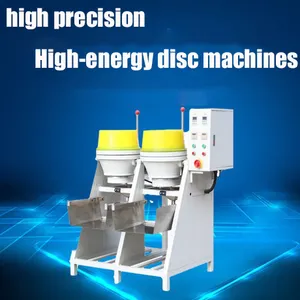 20L High precision centrifugal disc finishing machine metal polishing deburring buffing machine