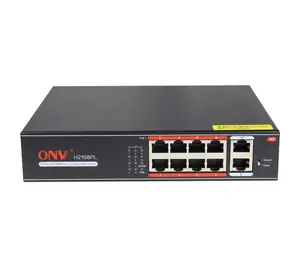OEM Non-standard 10 Ports 120W Power Over Ethernet POE Switch Security Monitoring IP Camera MK470