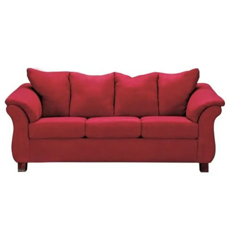 In kurzer versorgung set 3 pcs sitz rot tuch stoff sitzer liege sofa abdeckung