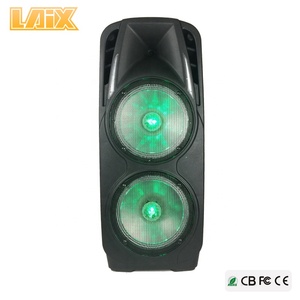 Laix-altavoz portátil de DP-A12 con Subwoofer de 10 pulgadas, 12 pulgadas, 15 pulgadas, resistente al agua, con <span class=keywords><strong>Radio</strong></span> <span class=keywords><strong>FM</strong></span> y luz LED - Product Image 4