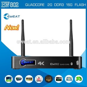 <span class=keywords><strong>Le</strong></span> plus récent quad core 2014 4k 4.4 kikat s802 boîte amlogic tv 2g ddr3 16gb nand flash miracast/temps d'antenne full hd 1080p - Product Image 1