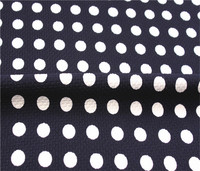 Tissu jacquard à pois imprimé en seersucker avec élasthanne pour bandeaux, prix usine 2026