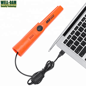 Ücretsiz Kargo USB Şarj Edilebilir Pinpointer El Tipi Metal Dedektörü IP68 Derecelendirme 360 ​​Derece Algılama Işığı/Ses/Titreşim - Product Image 4
