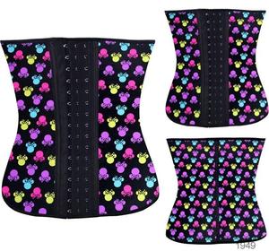Nuevo estilo 100% de goma mujer faja 6 diseños cintura corsé entrenadores - Product Image 5
