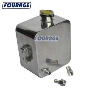 Serbatoio di espansione di troppopieno dell'intestazione dell'<span class=keywords><strong>acqua</strong></span> del liquido di raffreddamento del radiatore in lega di alluminio 2L per <span class=keywords><strong>BMW</strong></span> Acura - Product Image 2