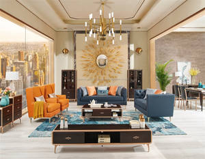 Conjunto de sofá 3 + <span class=keywords><strong>2</strong></span> + 1 plazas hardware moderno diseño de muebles de lujo - Product Image 4