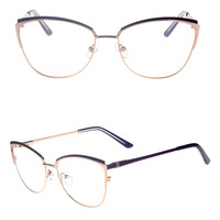 Lunette optique oeil de chat pour femmes, montures, nouvelle collection