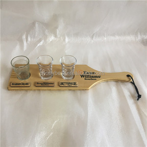 Planches de vol jetables et personnalisées avec logo pour boisson et bière, support de plateau de service Tequila Shot, planche à découper en bois - Product Image 4