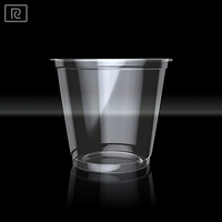 See-box PLA Plastic Bekertje voor Yoghurt en IJs 76mm Diameter 34.5mm Hoogte 51mm Bodem 4.1g