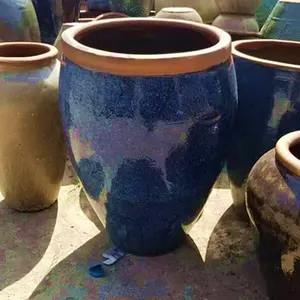 Alto Flor de cerámica al aire libre ollas <span class=keywords><strong>precio</strong></span> de fábrica - Product Image 1