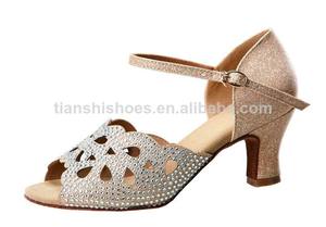 nuevo 2014 lase de diamantes de imitación de corte a cabo mujer latina de salón de <span class=keywords><strong>baile</strong></span> <span class=keywords><strong>zapatos</strong></span> de <span class=keywords><strong>baile</strong></span> 3 colores - Product Image 1