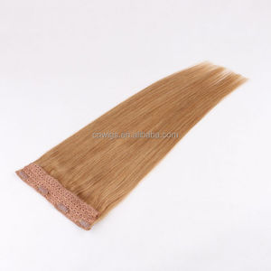 Extensions de cheveux brésiliens naturels remy à double trame — doreen, cheveux humains, dessin, quad trame, avec clip, une pièce, vente en gros - Product Image 4