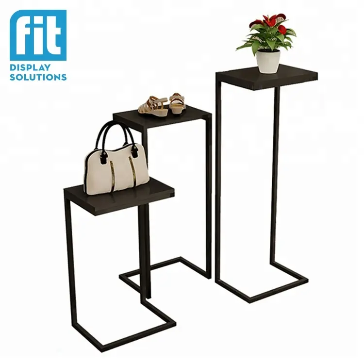 Shop window water table shoes display cabinet ,clothing store combination props high and low bags display cabinet