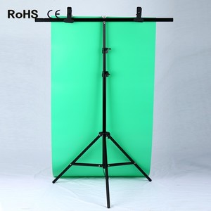 กรอบฉากยึดบอร์ดสตูดิโอทำจาก PVC,ขาตั้งกระดาษพื้นหลังไล่โทนสีอุปกรณ์ถ่ายภาพโฮสต์ขาตั้ง T- Frame - Product Image 1