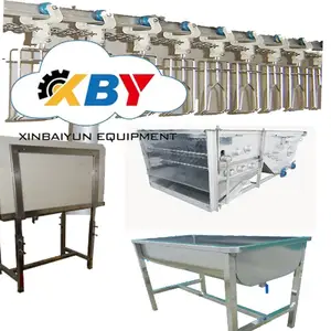 Rabbit Poultry chicken Slaughtering Line. 200-700pcs/hour. cheap price with good quality.