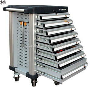 400pcs Garage <strong>Tool</strong> Set with 8 Drawers <strong>Tool</strong> <strong>Trolley</strong> for Auto Flexibly Fixing - Product Image 1