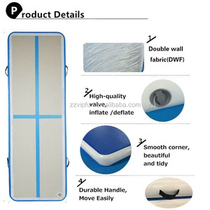 3/6/8/10/12 m menthe pas cher équipement de gymnastique usine <span class=keywords><strong>gym</strong></span> acrobaties tapis airtrack étage tumbling piste gonflable pour la vente - Product Image 3