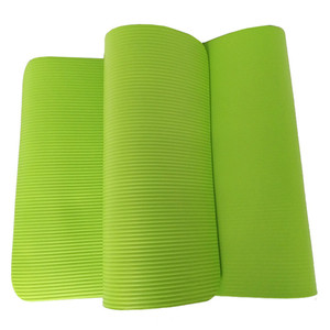 Perdre du poids gymnastique personnaliser impression vert 12mm nbr Pilates <span class=keywords><strong>tapis</strong></span> d'exercice - Product Image 3